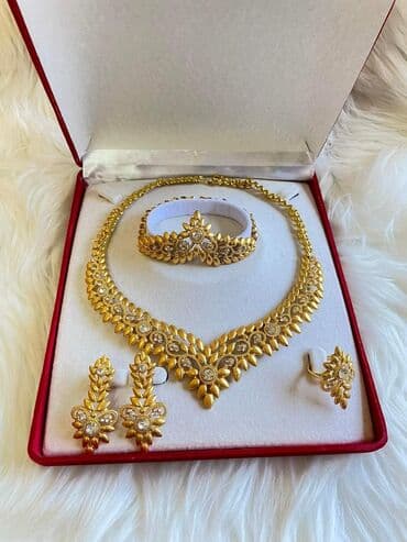 ps nakit mindjuse: SET nakita u 18 k pozlati — 4