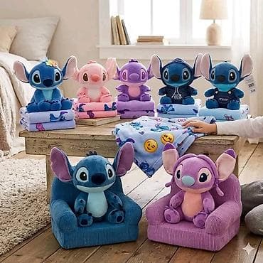 biseri za kosu: Plišano ćebe i igračka STITCH U kompletu dolazi mekano ćebe i igracka — 1