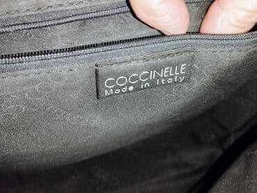 coccinelle novcanik: Coccinelle original crna torba Brendirana italijanska torba Coccinelle — 11