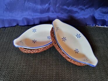 silikonski set za kuhinju: Porcelanske nove,vintaz posude. Posude za soseve — 2