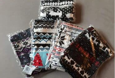 zimske helanke prodaja: Helanke zimski motivi Vel. univerzalna Elastin 10-20% Pet različitih — 4