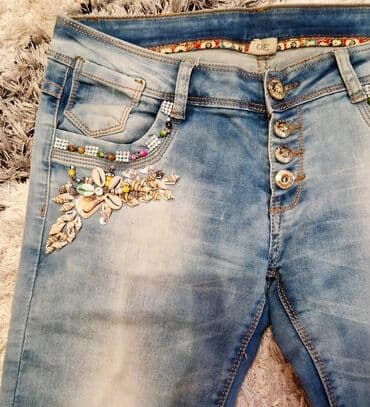 pantalone elipsa: Jeans, Low rise, Skinny — 3