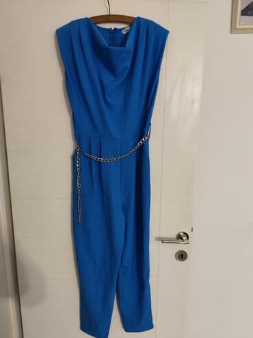 kaftan haljine za plazu new yorker: L (EU 40), Jednobojni, bоја - Svetloplava — 1