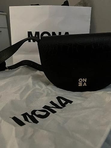 new yorker torbe za plazu: Mona ženska torba preko ramena - Model: polumesec (saddle bag) - — 4