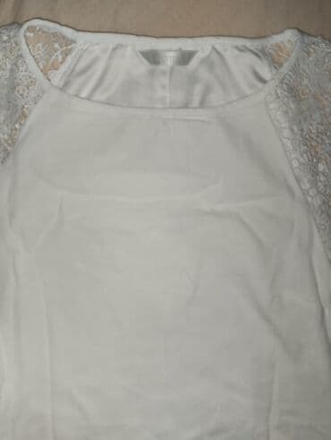 bela boho haljina: Kashtan M (EU 38), color - White, Evening, Short sleeves — 3