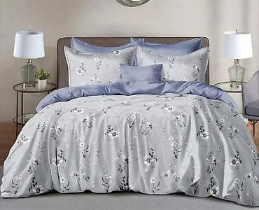 tac posteljina novi pazar: Prekrivač za krevet sa cvetnim dezenom, dostupan u sivim i belim — 2