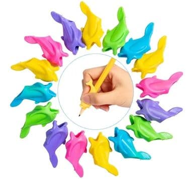 nanule za devojcice: Dečiji držač olovke Silikonski alat za učenje pisanja za bebe i decu — 1