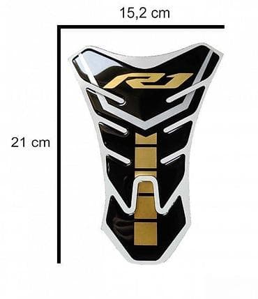 YAMAHA R1 - tank pad - 724 📌 Opis: Samolepljivi protektor za