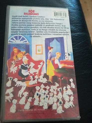 blu ray cd player: VHS kaseta – Walt Disney’s Classic: 101 Dalmatinaca (101 Dalmatians) — 3