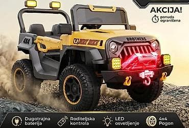 05. 🚙⚡️ DŽIP NA AKUMULATOR ZA MALE AVANTURISTE ⚡️🚙 Savršen izbor za