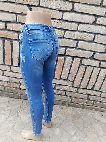 odeća za krupne: Fioretto farmerke – veličina S - Model: skinny/uz telo, srednji struk — 4
