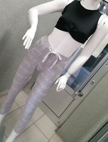 M (EU 38), Cotton, color - Grey, Print