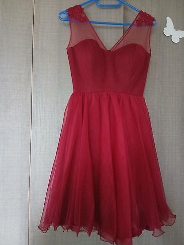 mango suknje: Elegantne haljine – 2 modela 1) Bordo koktel haljina - Kroj — 1