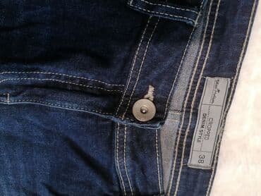 push up pantalone: Nove Cropped denim style 38 Struk 38cm Bokovi 47-48(tegljive oko 3cm) — 9
