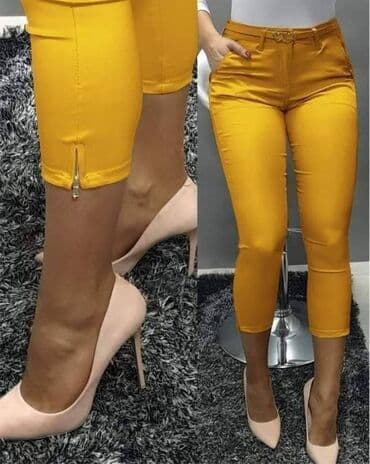 pantalone i kosulje za punije dame: Hit pantalone za vitkiji i puniji stas u puno lepih boja - cena 2300 — 4