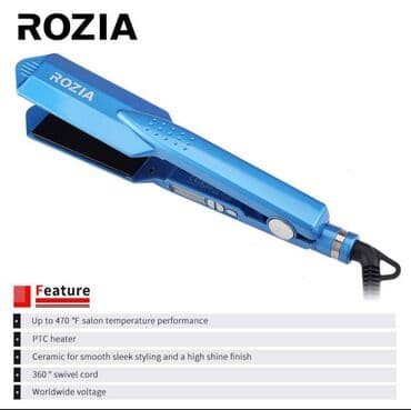 Prese za kosu: Pegla za kosu Rozia HR -745 Rozia pegla za kosu  sa keramickom — 2