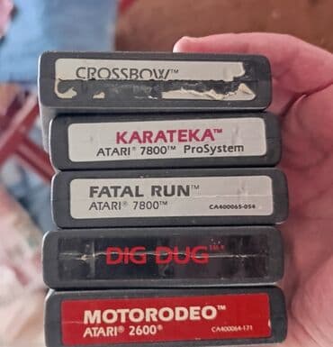 steamatic 100 gradi: 700 din komad. 
Atari

Prodato: Crossbow, Fatal Run — 1