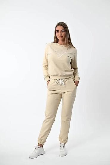 nike tn 3 plus: Ženski komplet trenerke – duks + donji deo - Model: jednobojni — 6