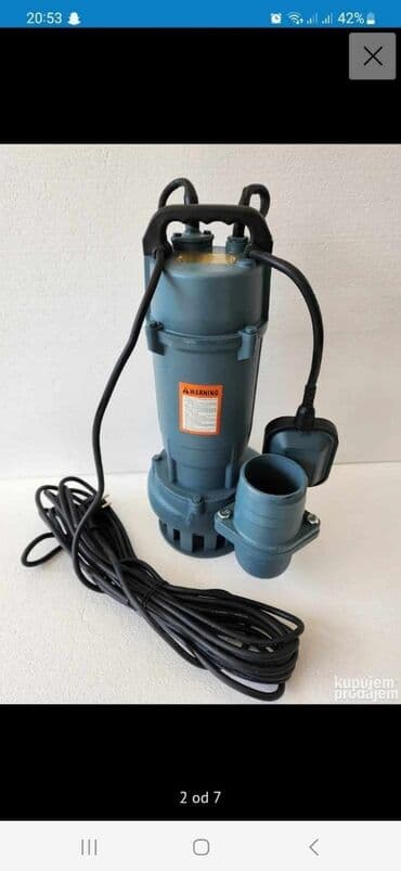 creva za potapajuce pumpe cena: GRANDFAR potapajuća pumpa za navodnjavanje (vodu) - Model — 1