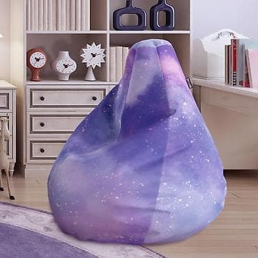Lazy Bag za decu – Apstraktne vodene lila boje (šifra: 071-m-270)