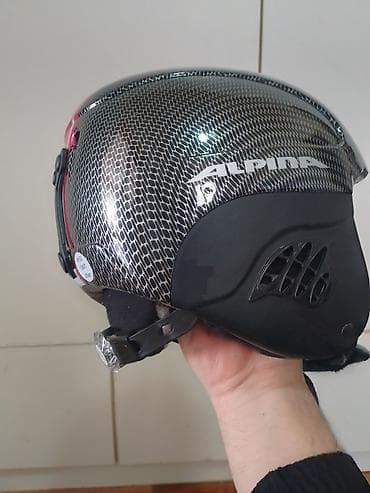 Muzički instrumenti: Decija Kaciga za skijanje ALPINA vel obim 48-52 je u perfektnom stanju — 9