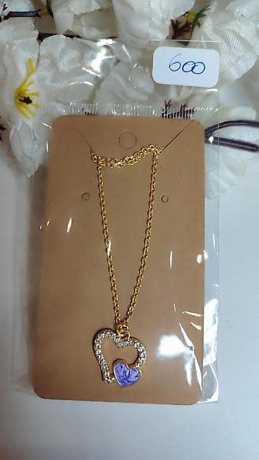 patike sa greskom beograd: Ogrlica sa priveskom srce - Lanac zlatne boje, klasičnog karika — 2