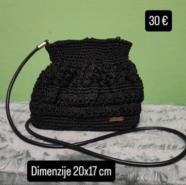 lacoste torbica crna: Elegantna torbica, Handmade — 4