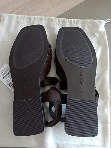 giuseppe zanotti sandale: Stradivarius ženske sandale - Model: ravne sandale sa pletenim — 8