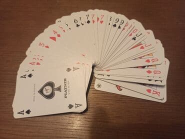 Društvene igre: Originalne PIATNIK karte (52+3). Veoma lepo očuvane. Nisam siguran da — 6