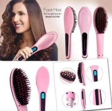 Električne četke za kosu: Četka za ravnanje kose pegla za kosu HAIR STRAIGHTENER HQT-906 Sa — 1