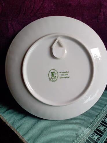 ikea šoljice za kafu: Tanjir nov za zid Klajber porcelan Bavarija rucni rad sa 22- om — 7