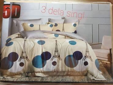 Satenski pamuk* Set sadrzi: 3 dela Jorganska navlaka 140x200