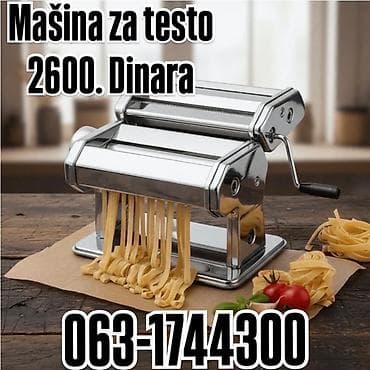 Mašina za testo – ručni aparat za pravljenje domaće paste. - Telo od