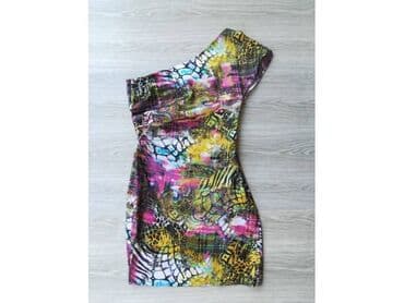 Women's Clothing: Efektna šarena haljina od satena na jedno rame u kojoj nećete ostati — 3