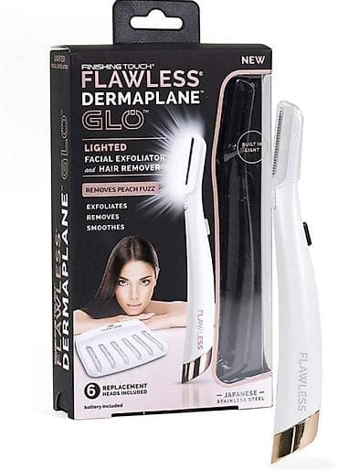 hands free za auto: Flawless Dermaplane Glo – osvetljeni aparat za piling lica i — 4