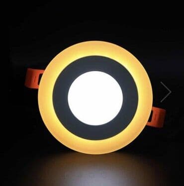 lampa sa lupom: Plafonjera, bоја - Bela, Novo — 1