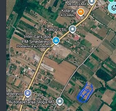 oglasi za izdavanje stanova kragujevac: Poljoprivredno zemljište – Smederevo (lokacija ucratana na mapi) - — 2