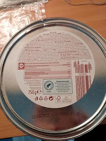 vozic za cvece: Metalna kutija BUTTER COOKIES SODER GARDEN — 2