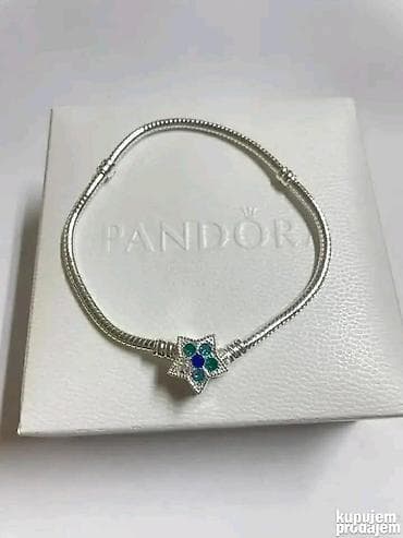 pandora me narukvica: Pandora narukvica Vel:21cm Cena:2200din (Samo narukvica bez — 9