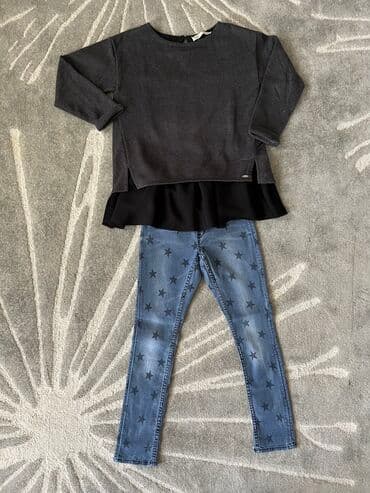 zara kompleti sako i pantalone: Zara, Komplet: Duks, Pantalone — 1
