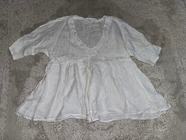 9Fashion Woman, 2XL (EU 44), Flax, color - White