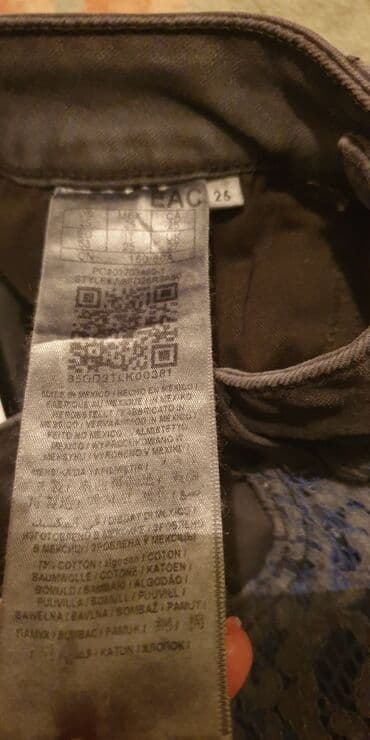 jednodelni kupaci na jedno rame: S (EU 36), Jeans, color - Black, Embroidery — 10