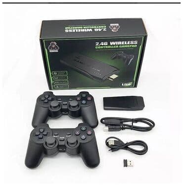 usb sa igricama: 64G M8 4K Game Stick Mini konzola kutija Retro TV Video Game Console — 1