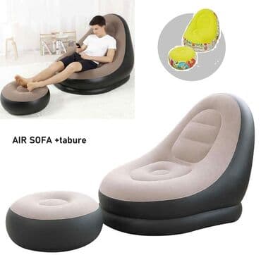 Sofe i kaučevi: ✅Cena 3800 din AIR SOFA +Tabure Da li želite uneti više komfora i — 1