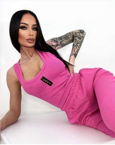 crveni komplet: Komplet 3u1: 2600 dinara — 3