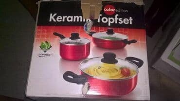 Kitchen Appliances: 1. Severin Mini rerna 2. Elektro Bokal AFK 3. Keramicki Tiganji — 4