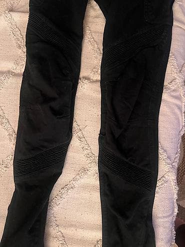 žuti sako: SHIMA ženske moto pantalone – model Giro Lady, boja crna - Veličina — 6