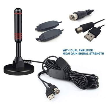 internet preko antene: Antena sobna na magnet Digitalna TV sobna Antena sa pojačivačem za — 3
