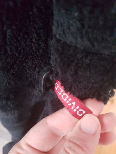 prave krznene bunde: H&M Kozni monton. Prava koza i vestacko krzno. Par puta obucen — 2