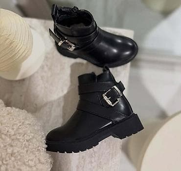 obuca orange: Dečija zimska obuća – crni modeli - Topli zimski patofnice/čizmice sa — 2